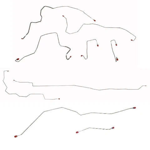 05-06 Ford F250 SD Complete Brake Line Kit 4WD Ext Cab_Long Bed CBK0105OM